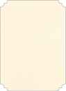 Metallic Butter<br>Deckle Edge Card<br>2 x 3 <small>1/2</small><br>25/pk