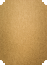 Natural Kraft<br>Deckle Edge Card<br>2 x 3 <small>1/2</small><br>25/pk