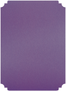 Metallic Violet<br>Deckle Edge Card<br>2 x 3 <small>1/2</small><br>25/pk