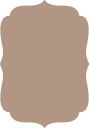 Taupe Brown<br>Retro Card<br>3 <small>1/2</small> x 5<br>25/pk