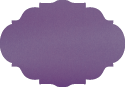 Metallic Violet<br>Venetian Card<br>3 <small>1/2</small> x 5<br>25/pk