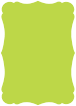 Apple Green<br>Victorian Card<br>3 <small>1/2</small> x 5<br>25/pk