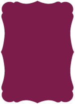 Linen Burgundy<br>Victorian Card<br>3 <small>1/2</small> x 5<br>25/pk