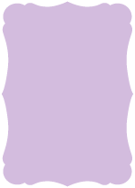 Lavender<br>Victorian Card<br>3 <small>1/2</small> x 5<br>25/pk