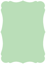 Pale Green<br>Victorian Card<br>3 <small>1/2</small> x 5<br>25/pk