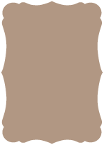 Taupe Brown<br>Victorian Card<br>3 <small>1/2</small> x 5<br>25/pk