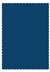 Midnight Blue<br>Scallop Card<br>4 <small>1/4</small> x 5 <small>1/2</small><br>25/pk