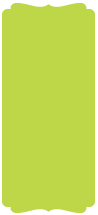 Apple Green<br>Double Bracket Card<br>4 x 9 <small>1/4</small><br>25/pk