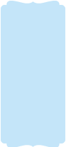 Baby Blue<br>Double Bracket Card<br>4 x 9 <small>1/4</small><br>25/pk