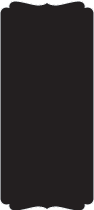 Black Linen<br>Double Bracket Card<br>4 x 9 <small>1/4</small><br>25/pk