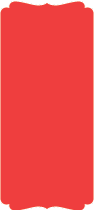 Bright Red<br>Double Bracket Card<br>4 x 9 <small>1/4</small><br>25/pk