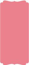 Coral<br>Double Bracket Card<br>4 x 9 <small>1/4</small><br>25/pk