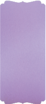 Metallic Lilac<br>Double Bracket Card<br>4 x 9 <small>1/4</small><br>25/pk