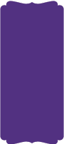 Purple<br>Double Bracket Card<br>4 x 9 <small>1/4</small><br>25/pk