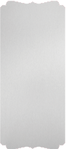 Stardream Silver<br>Double Bracket Card<br>4 x 9 <small>1/4</small><br>25/pk
