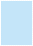 Baby Blue<br>Scallop Card<br>5 x 7<br>25/pk