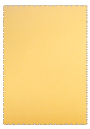 Stardream Gold<br>Scallop Card<br>5 x 7<br>25/pk