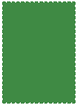 Holiday Green<br>Scallop Card<br>5 x 7<br>25/pk