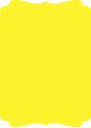 Bright Yellow<br>Double Bracket Card<br>5 x 7<br>25/pk