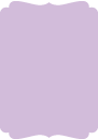 Lavender<br>Double Bracket Card<br>5 x 7<br>25/pk