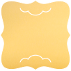 Stardream Gold<br>Wave Slit Card<br>6.25 x 6.25<br>25/pk