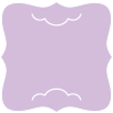 Lavender<br>Wave Slit Card<br>6.25 x 6.25<br>25/pk