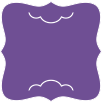 Purple<br>Wave Slit Card<br>6.25 x 6.25<br>25/pk
