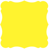 Bright Yellow<br>Victorian Card<br>7 <small>1/4</small> x 7 <small>1/4</small><br>25/pk
