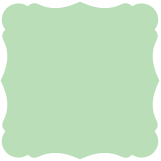 Pale Green<br>Victorian Card<br>7 <small>1/4</small> x 7 <small>1/4</small><br>25/pk