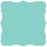 Turquoise<br>Victorian Card<br>7 <small>1/4</small> x 7 <small>1/4</small><br>25/pk