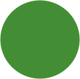 Leaf Green<br>Circle Card 4 <small>1/4</small> inch<br>25/pk