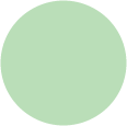 Pale Green<br>Circle Card 4 <small>1/4</small> inch<br>25/pk