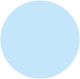 Baby Blue<br>Circle Card 3 <small>3/4</small> inch<br>25/pk