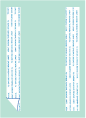 Aqua<br>Backing Card with Liner<br>5 <small>1/4</small> x 7 <small>1/4</small><br>25/pk