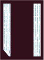 Chocolate<br>Backing Card with Liner<br>5 <small>1/4</small> x 7 <small>1/4</small><br>25/pk