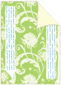 Chrysanthemum Green/Serpentine<br>Backing Card with Liner<br>5 <small>1/4</small> x 7 <small>1/4</small><br>25/pk