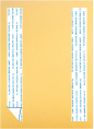 Stardream Gold<br>Backing Card with Liner<br>5 <small>1/4</small> x 7 <small>1/4</small><br>25/pk