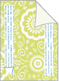 Petula Green/Opal<br>Backing Card with Liner<br>5 <small>1/4</small> x 7 <small>1/4</small><br>25/pk