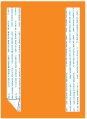 Pumpkin<br>Backing Card with Liner<br>5 <small>1/4</small> x 7 <small>1/4</small><br>25/pk