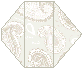 Paisley Taupe/Opal<br>Gatefold Invitation<br>4 <small>1/4</small> x 9 <small>1/2</small><br>10/pk