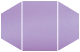 Metallic Lilac<br>Gatefold Invitation<br>5 <small>1/4</small> x 7 <small>1/4</small><br>10/pk