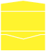 Bright Yellow<br>Pocket Invitation Style A<br>4 x 9<br>10/pk