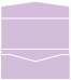 Lavender<br>Pocket Invitation Style A<br>4 x 9<br>10/pk