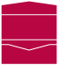 Scarlet Linen<br>Pocket Invitation Style A<br>4 x 9<br>10/pk