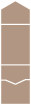 Taupe Brown<br>Pocket Invitation Style A<br>4 <small>1/8</small> x 5 <small>1/2</small><br>10/pk