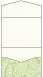 Paisley Green/Opal<br>Pocket Invitation Style A<br>5 <small>1/2</small> x 4 <small>1/8</small><br>10/pk