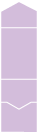 Lavender<br>Pocket Invitation Style A<br>5 <small>1/4</small> x 7 <small>1/4</small><br>10/pk