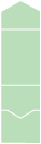 Pale Green<br>Pocket Invitation Style A<br>5 <small>1/4</small> x 7 <small>1/4</small><br>10/pk