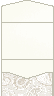 Paisley Taupe/Opal<br>Pocket Invitation Style A<br>7 <small>1/4</small> x 5 <small>1/4</small><br>10/pk