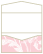 Chrysanthemum Pink/Snow<br>Pocket Invitation Style A<br>3 <small>1/16</small> x 6 <small>1/4</small><br>10/pk